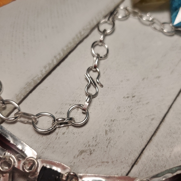 Tourmaline statement necklace - Picture 7 of 8